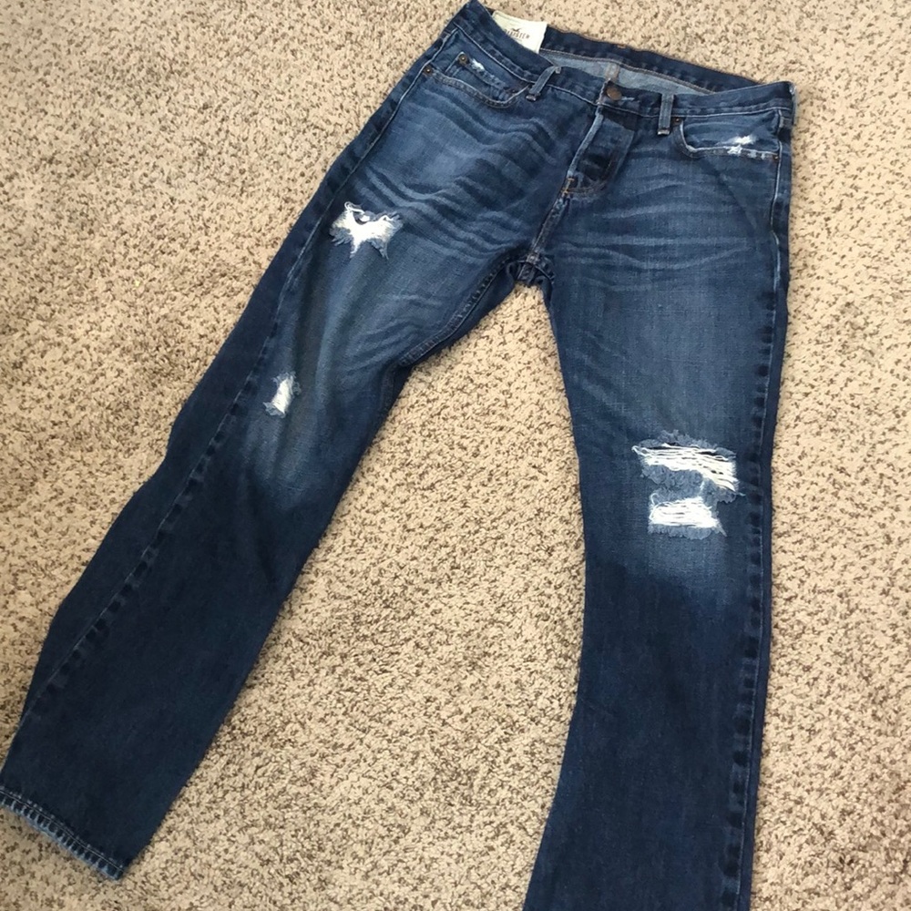 Hollister Distressed Denim Jeans